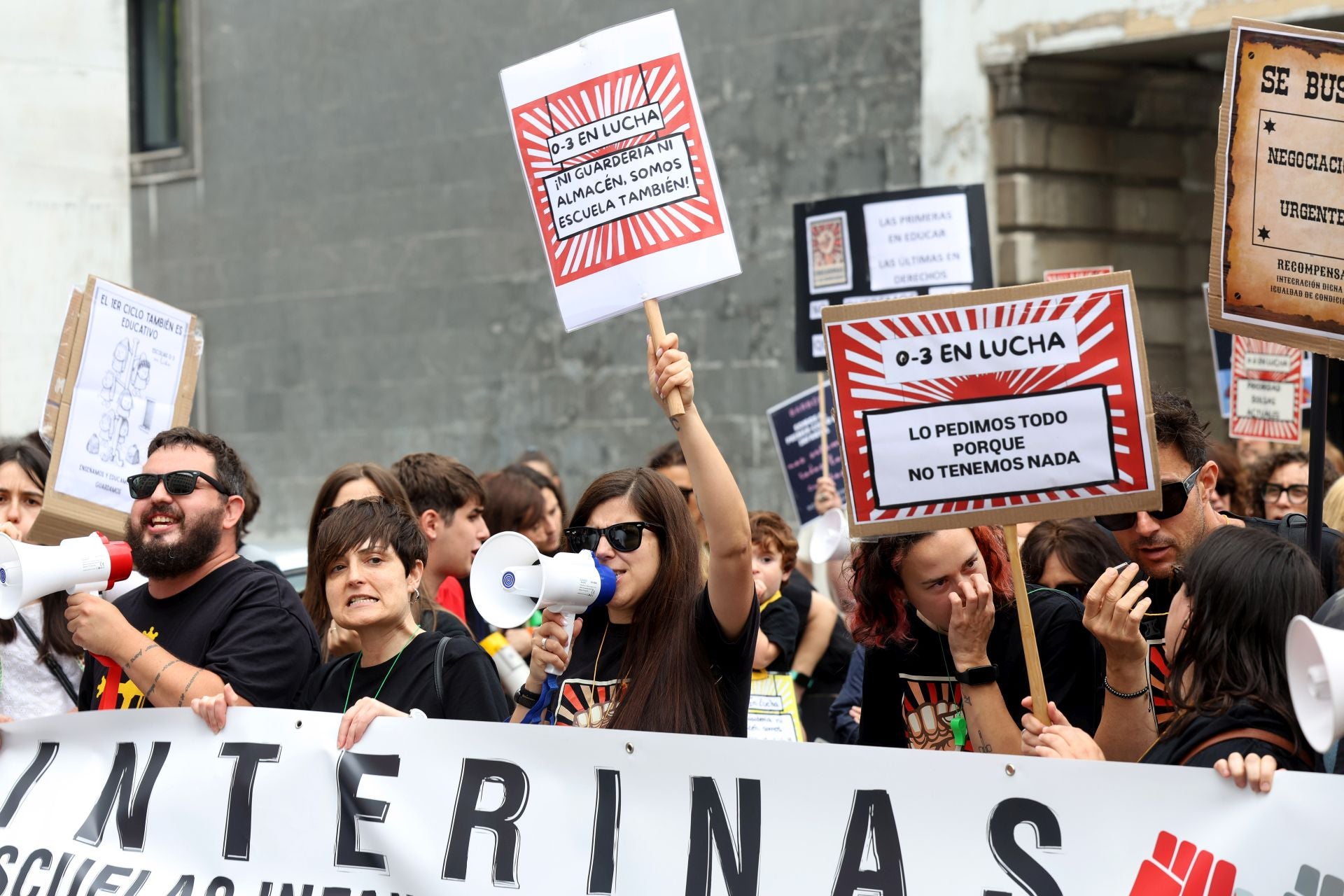 Las escuelas infantiles asturianas, también en lucha: así ha sido su protesta