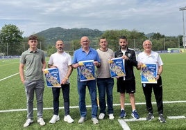 Presentación de la Copa de Debutantes del domingo en el campo Santa Bárbara de Lugones.