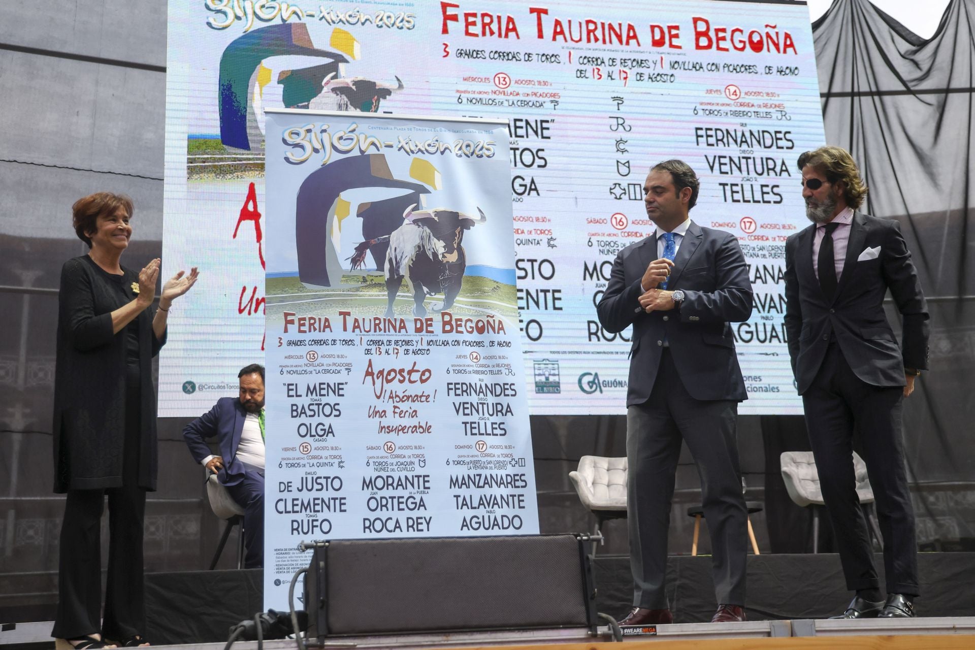 El cartel de la Feria de Begoña de Gijón ya tiene nombres