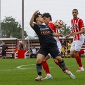 El Lealtad, en el partido de Mareo ante el Sporting Atlético.