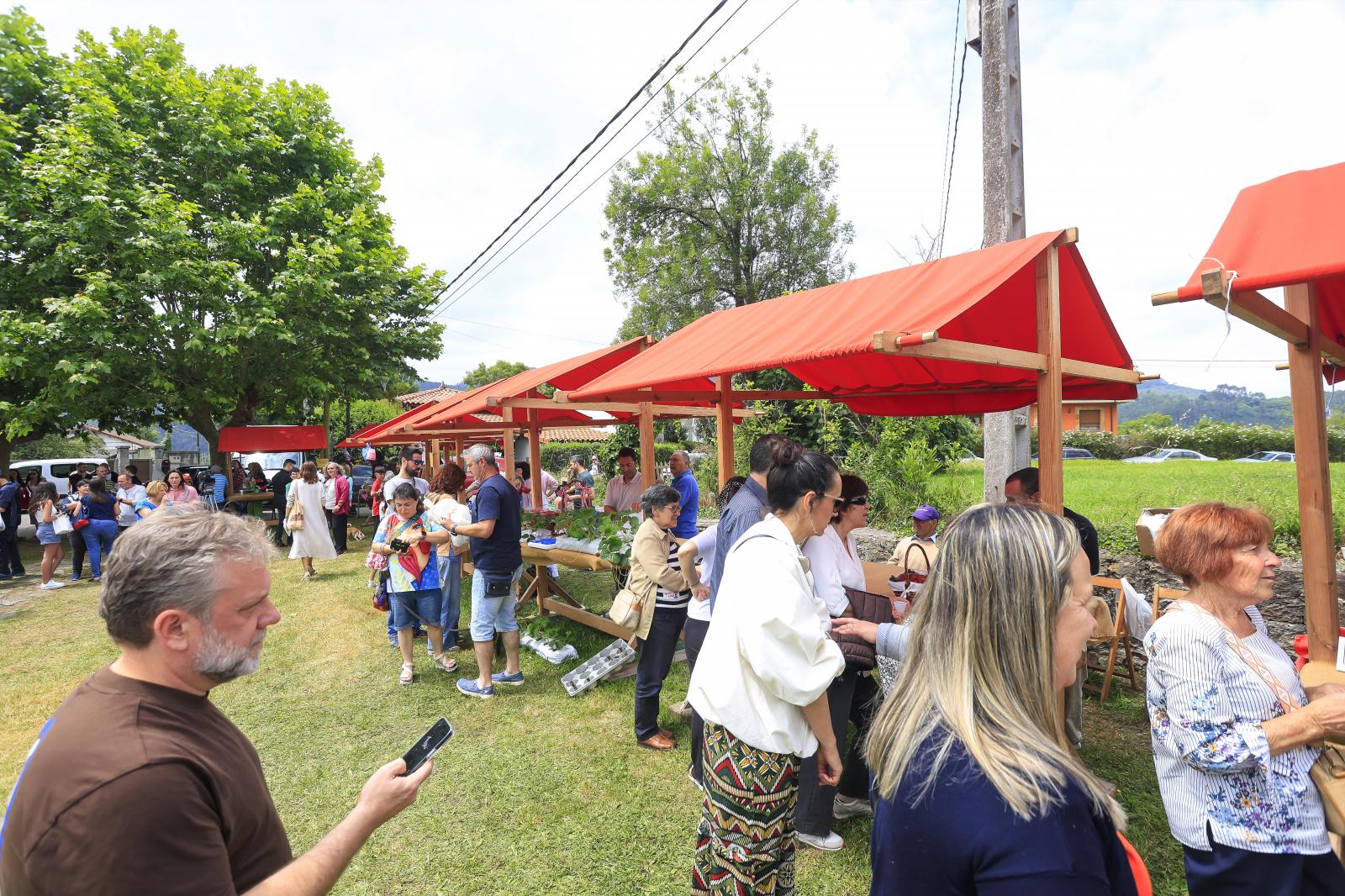 Imagen secundaria 1 - Gran animación en el XLVI Festival de la Fresa de Candamo