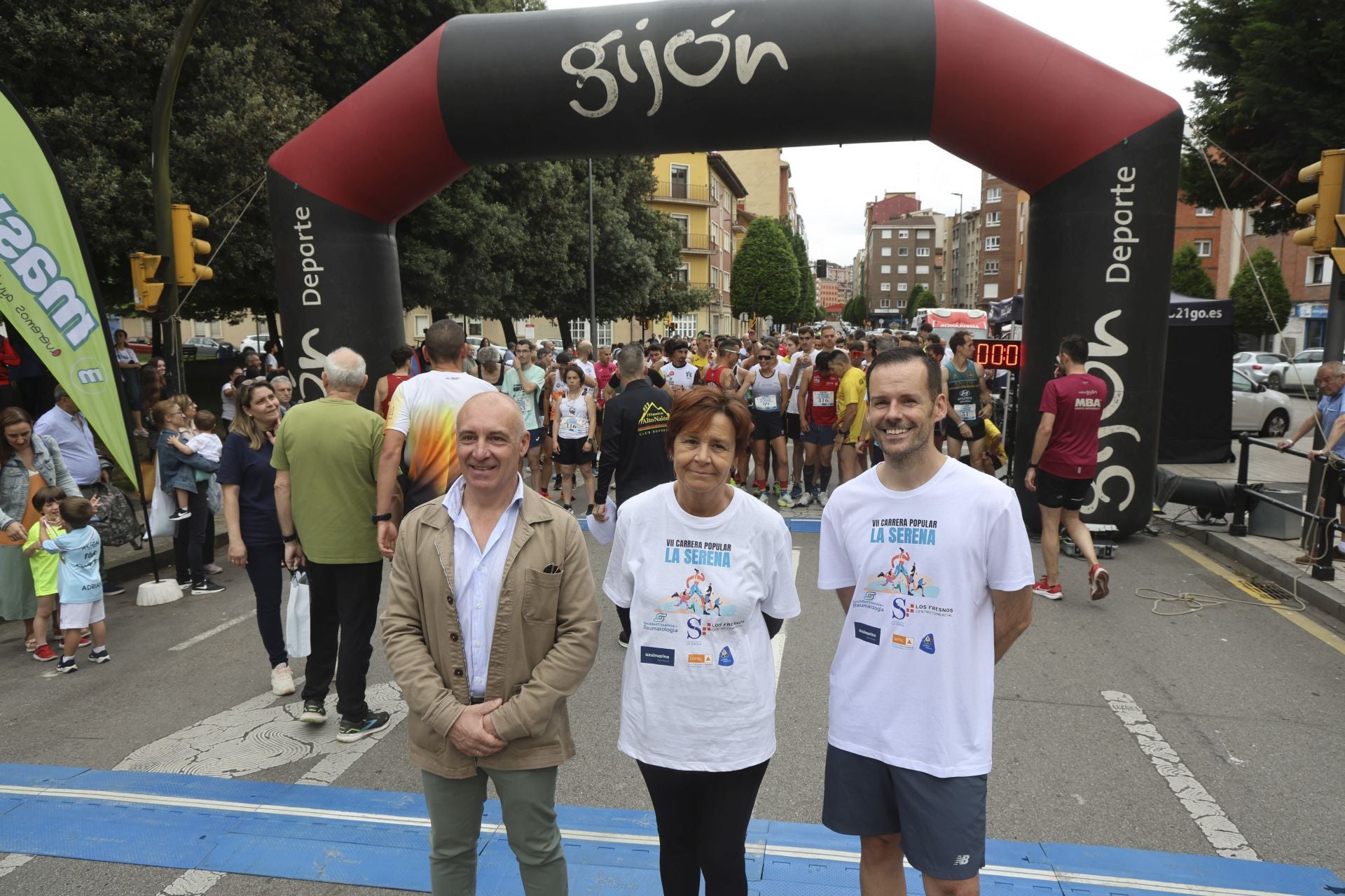 El Llano, en Gijón, corre por una buena causa