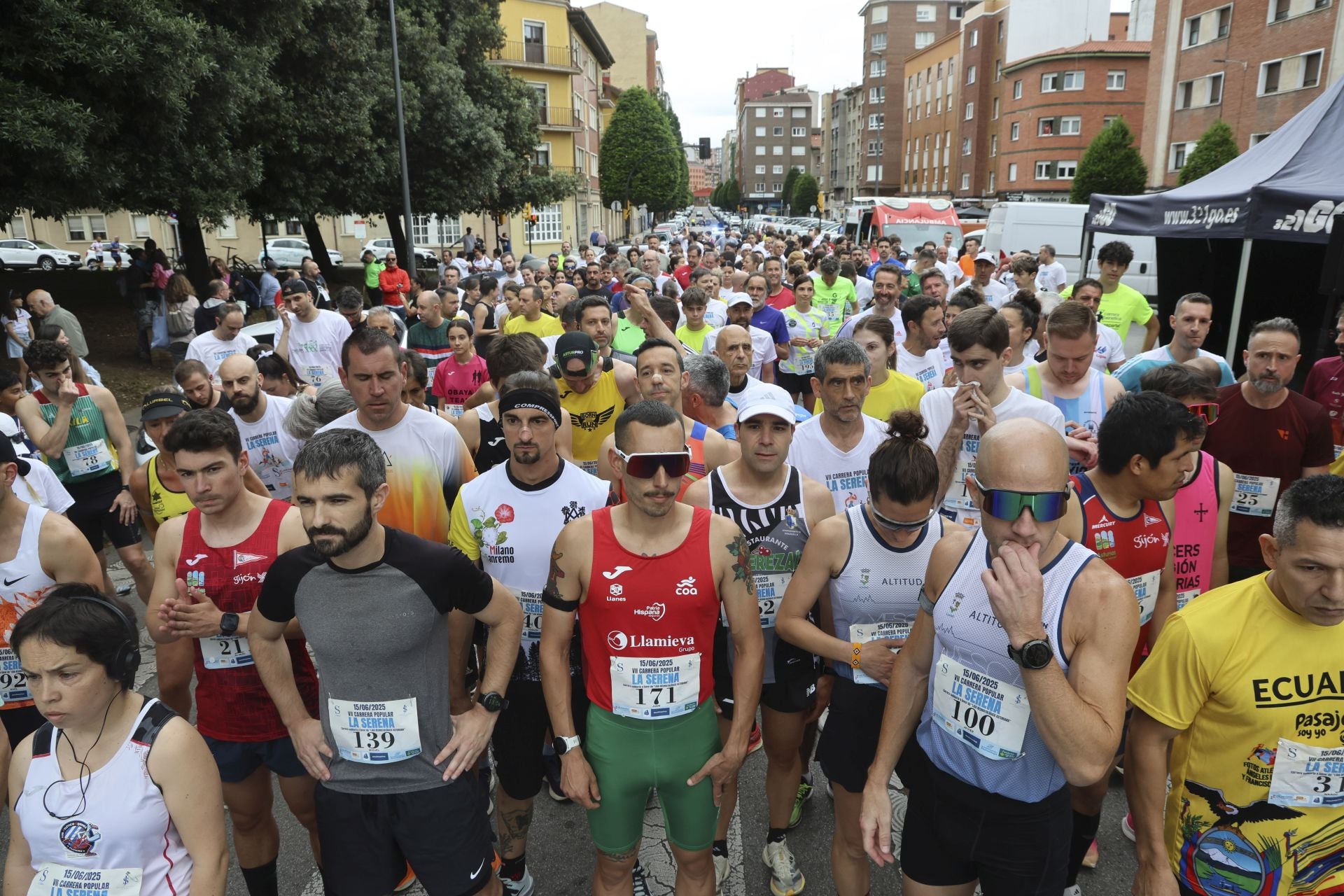 El Llano, en Gijón, corre por una buena causa