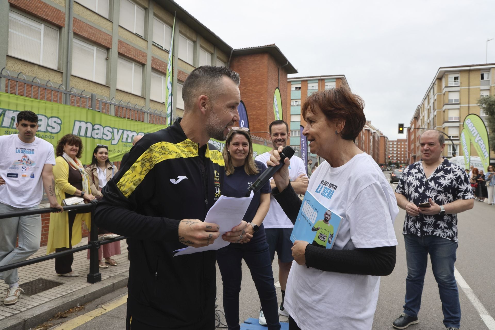 El Llano, en Gijón, corre por una buena causa