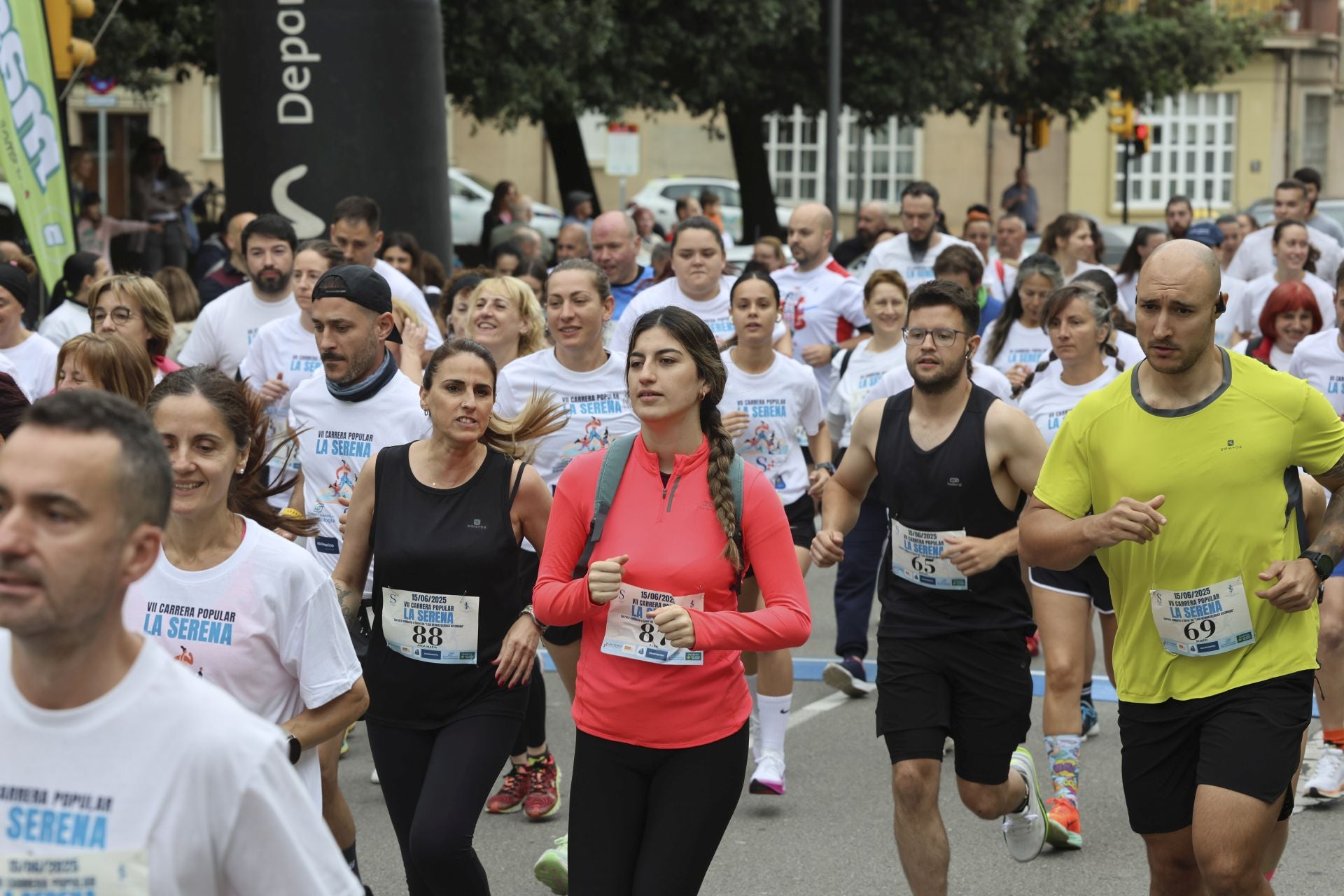 El Llano, en Gijón, corre por una buena causa