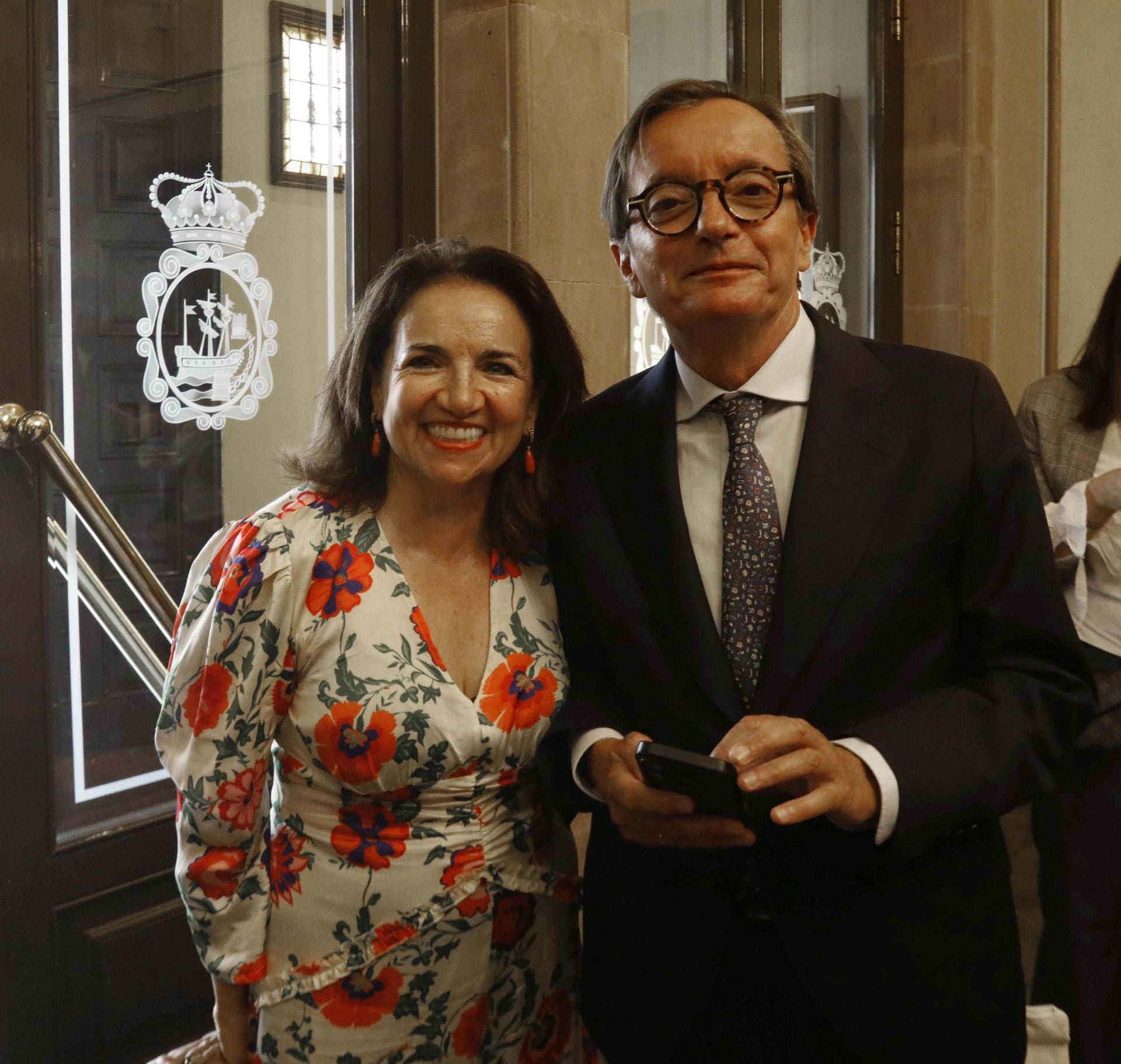 Recepción en el Consistorio a los premios de LA VOZ DE AVILÉS