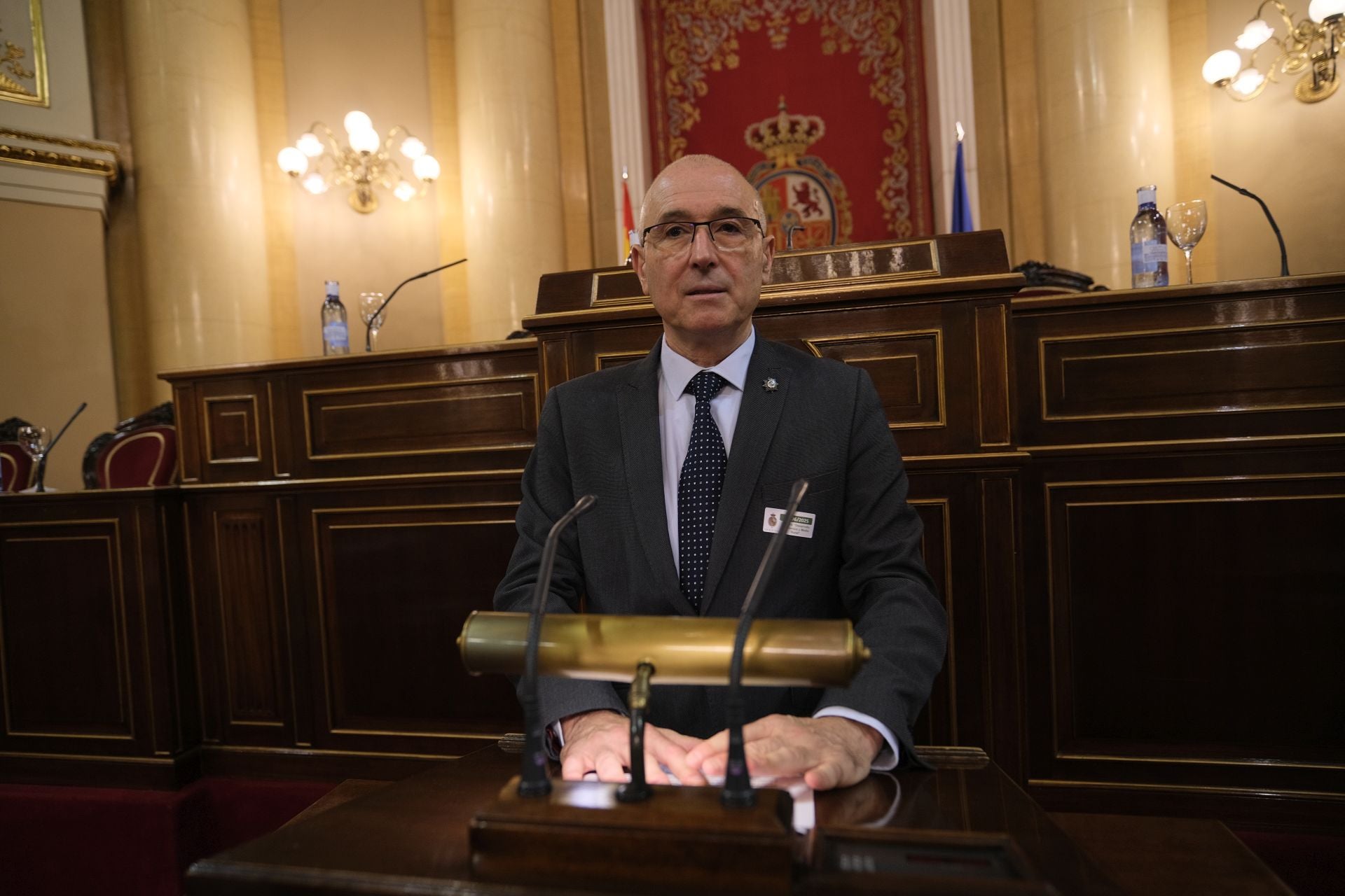 Los estudiantes del occidente asturiano visitan el Senado