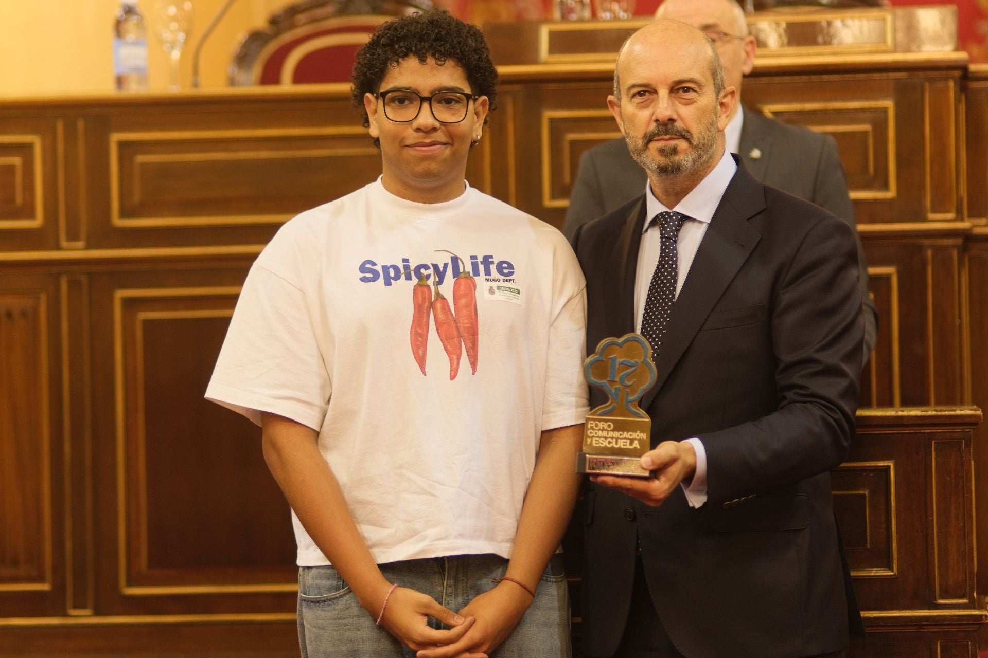 Los estudiantes del occidente asturiano visitan el Senado
