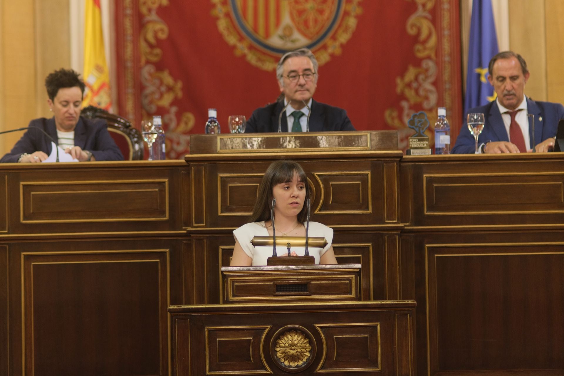 Los estudiantes del occidente asturiano visitan el Senado
