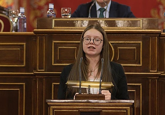 Los estudiantes del occidente asturiano visitan el Senado
