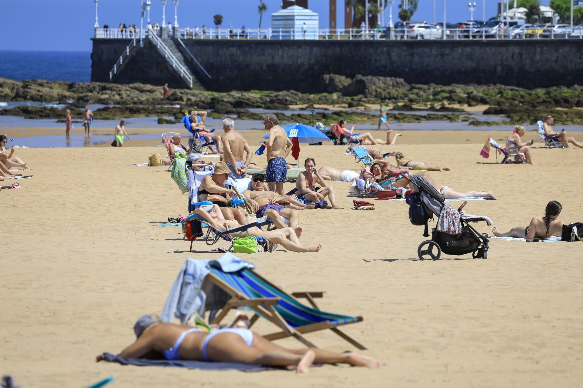 Asturias dice &#039;hola&#039; al calor con termómetros superando los 30 grados