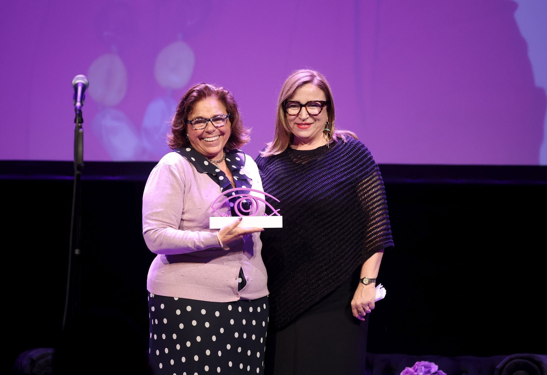Entrega de premios Miradas Violetas