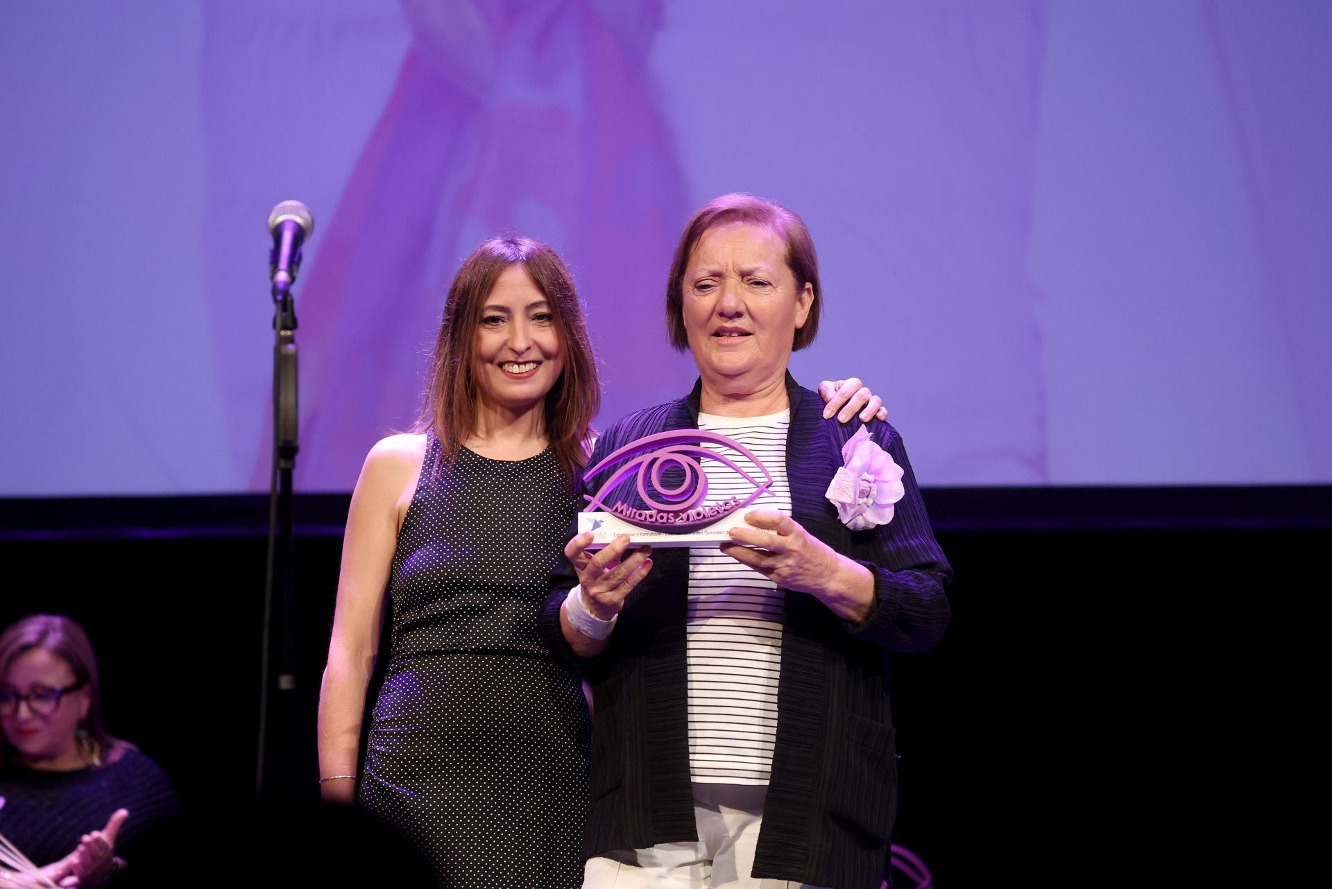 Entrega de premios Miradas Violetas