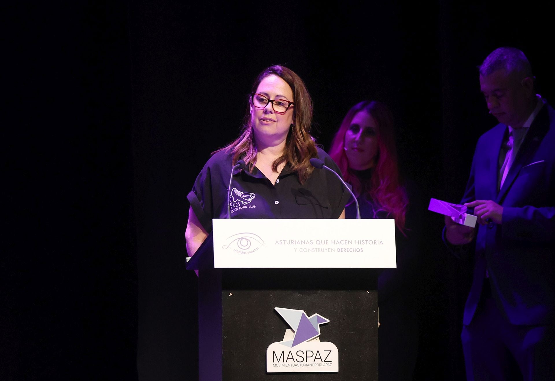 Entrega de premios Miradas Violetas