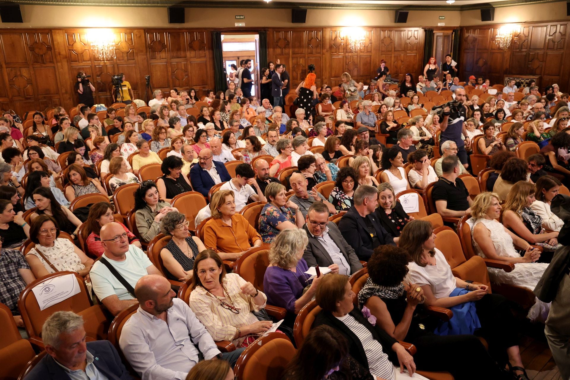 Entrega de premios Miradas Violetas
