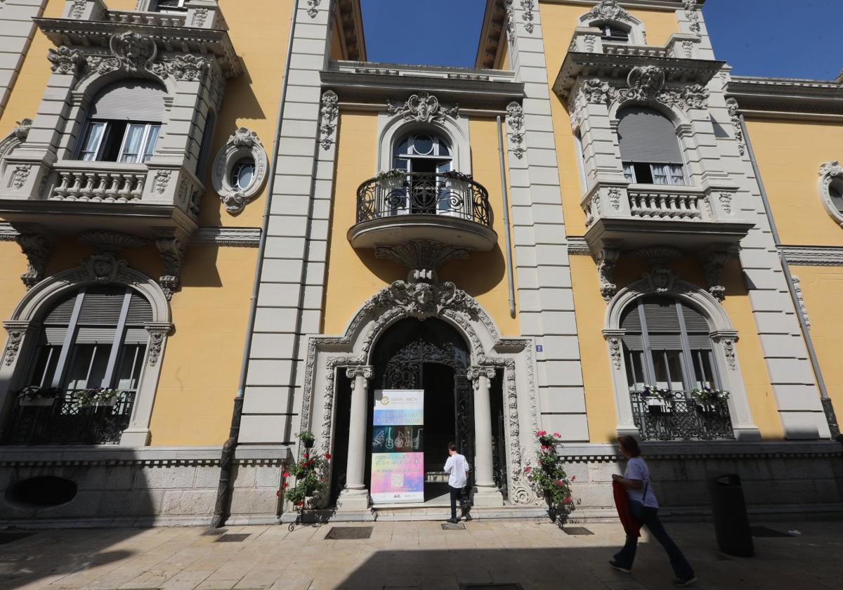 El Palacio de Balsera, antigua sede del Conservatorio, que se quiere transformar en una pinacoteca.