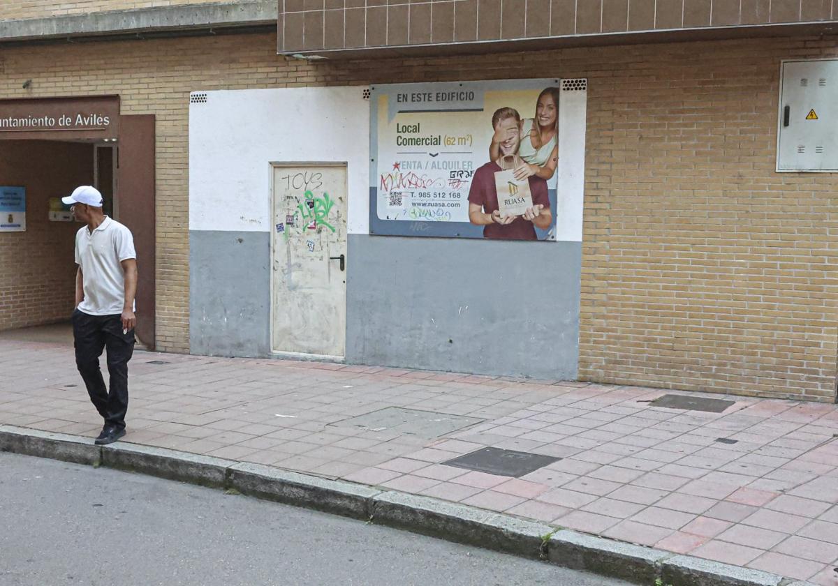 El local que Ruasa trata de vender.