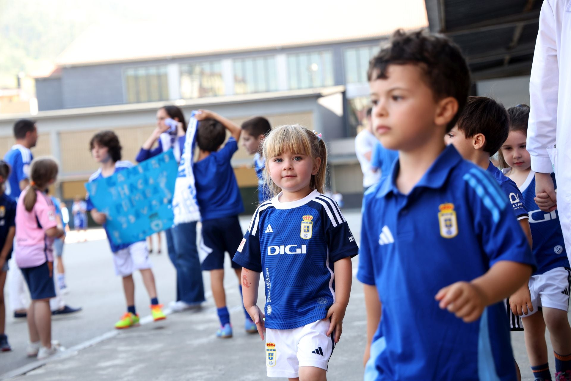 Los escolares creen en el ascenso del Real Oviedo