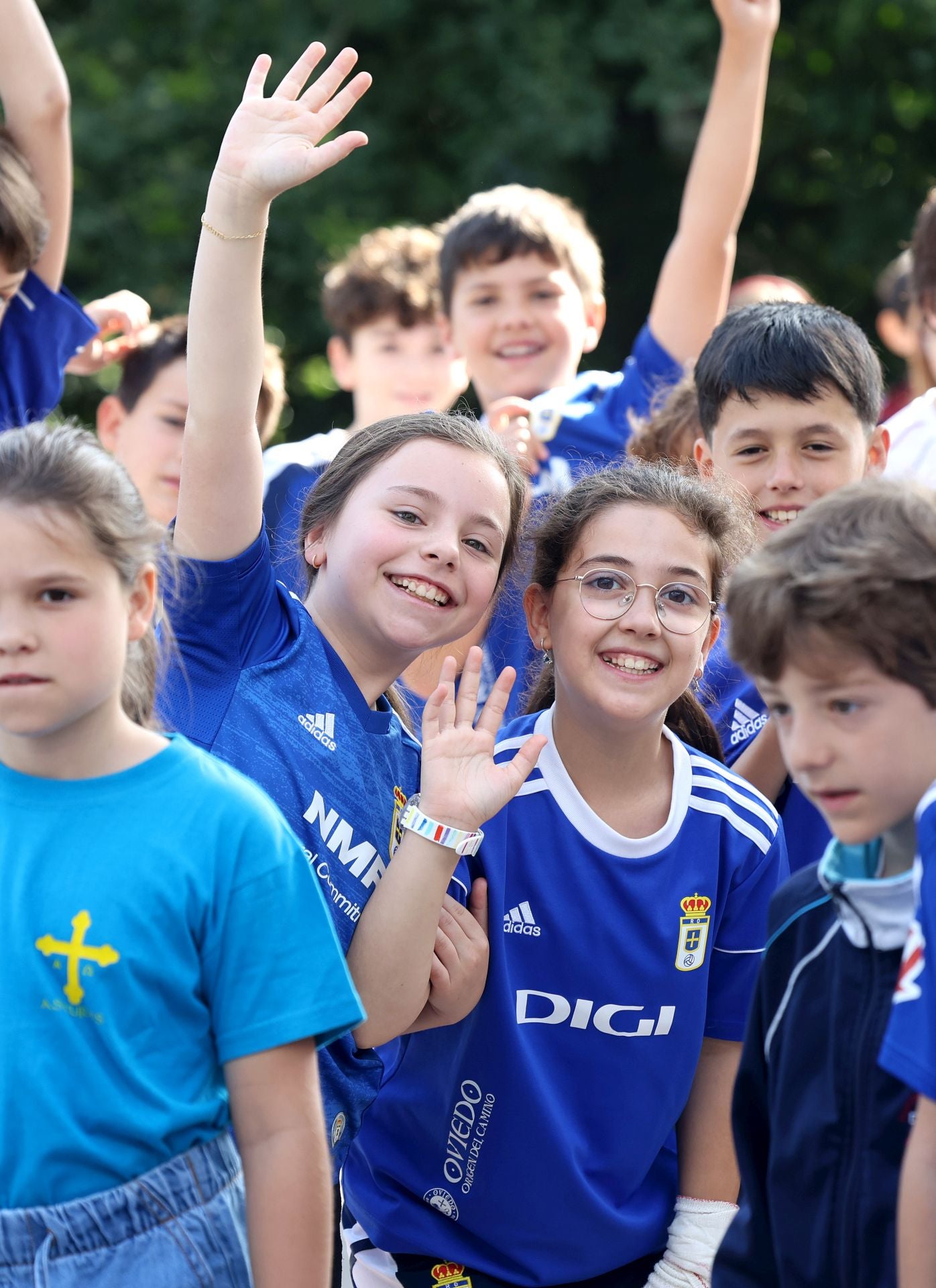 Los escolares creen en el ascenso del Real Oviedo