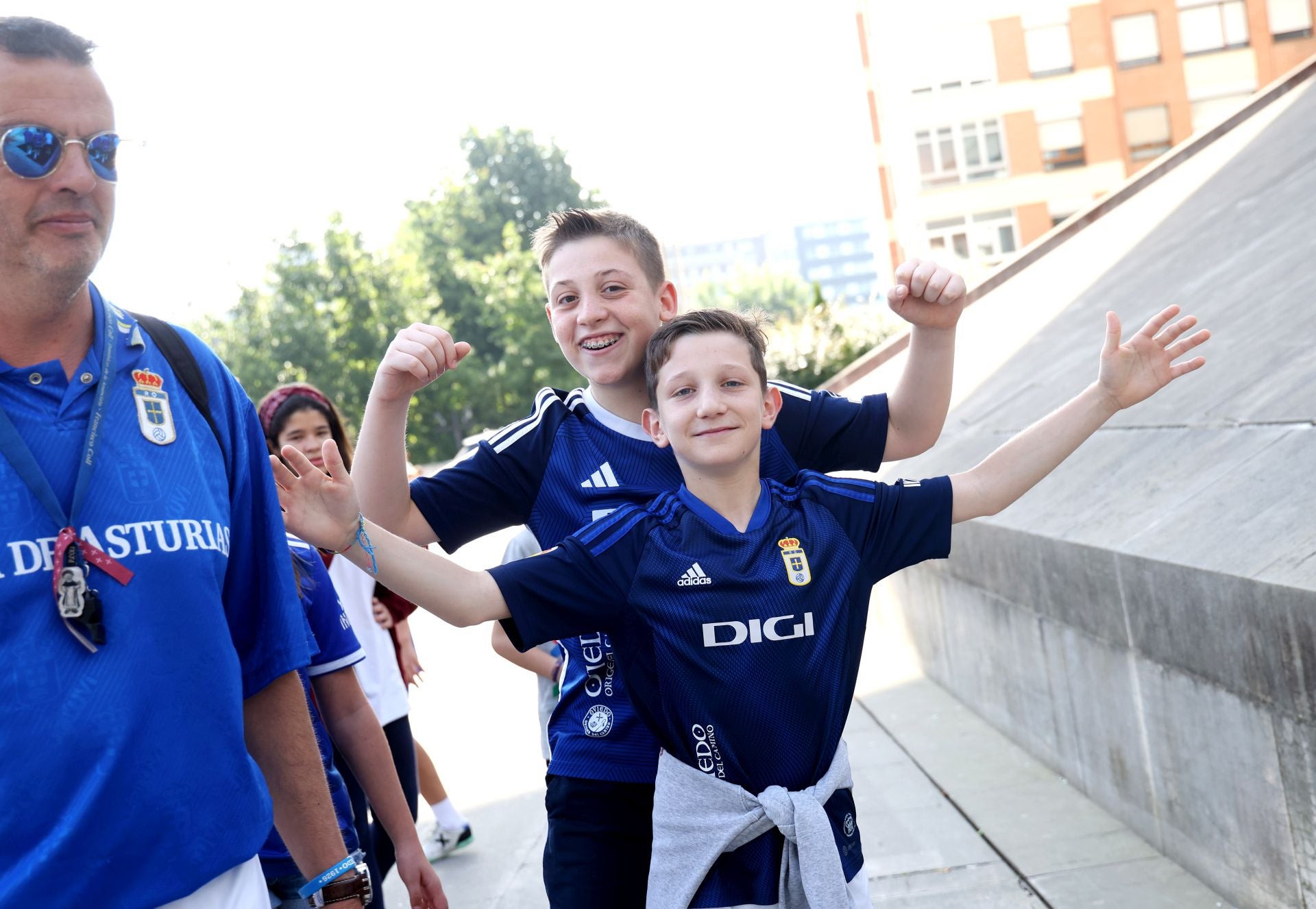 Los escolares creen en el ascenso del Real Oviedo