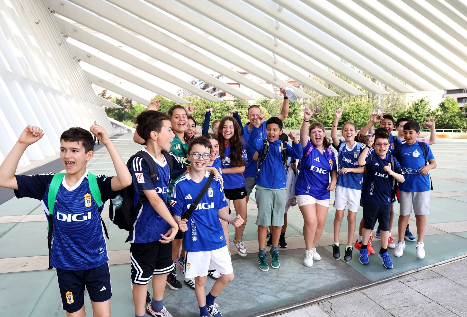 Los escolares creen en el ascenso del Real Oviedo