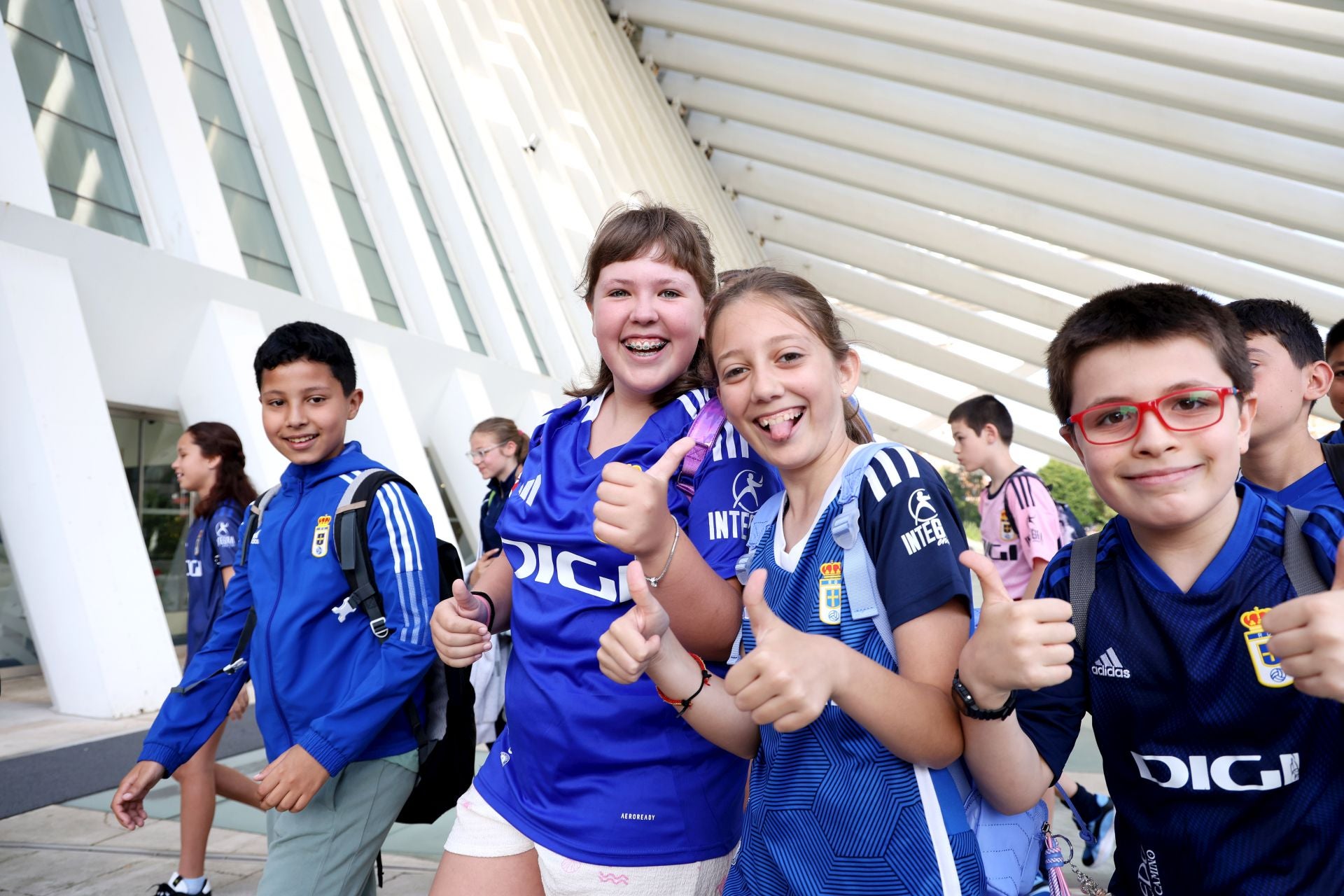 Los escolares creen en el ascenso del Real Oviedo