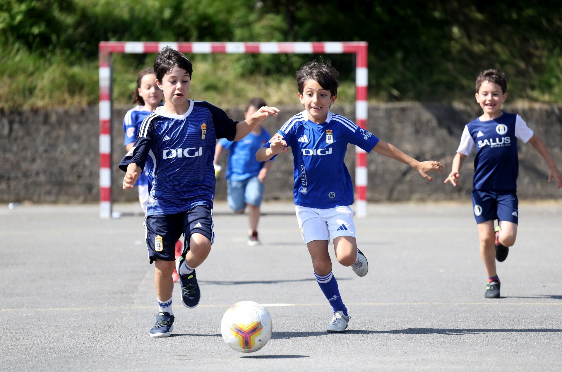 Los escolares creen en el ascenso del Real Oviedo