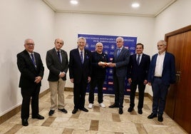 Entrega del premio a la Sociedad de Calidad Asistencial del Principado.