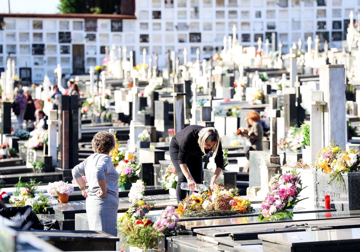 El cementerio de Oviedo.
