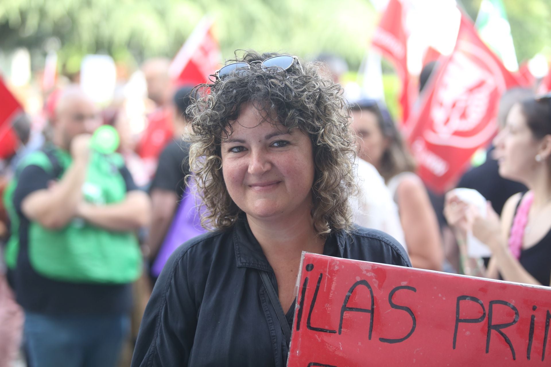 Concentración de las educadoras de Les Escuelines