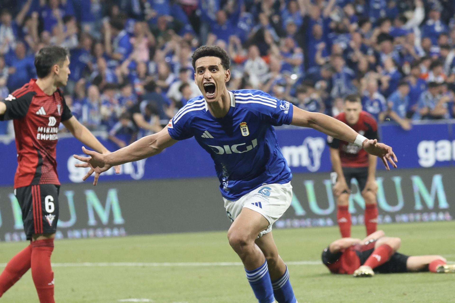 Real Oviedo - Mirandés: las mejores imágenes del partido