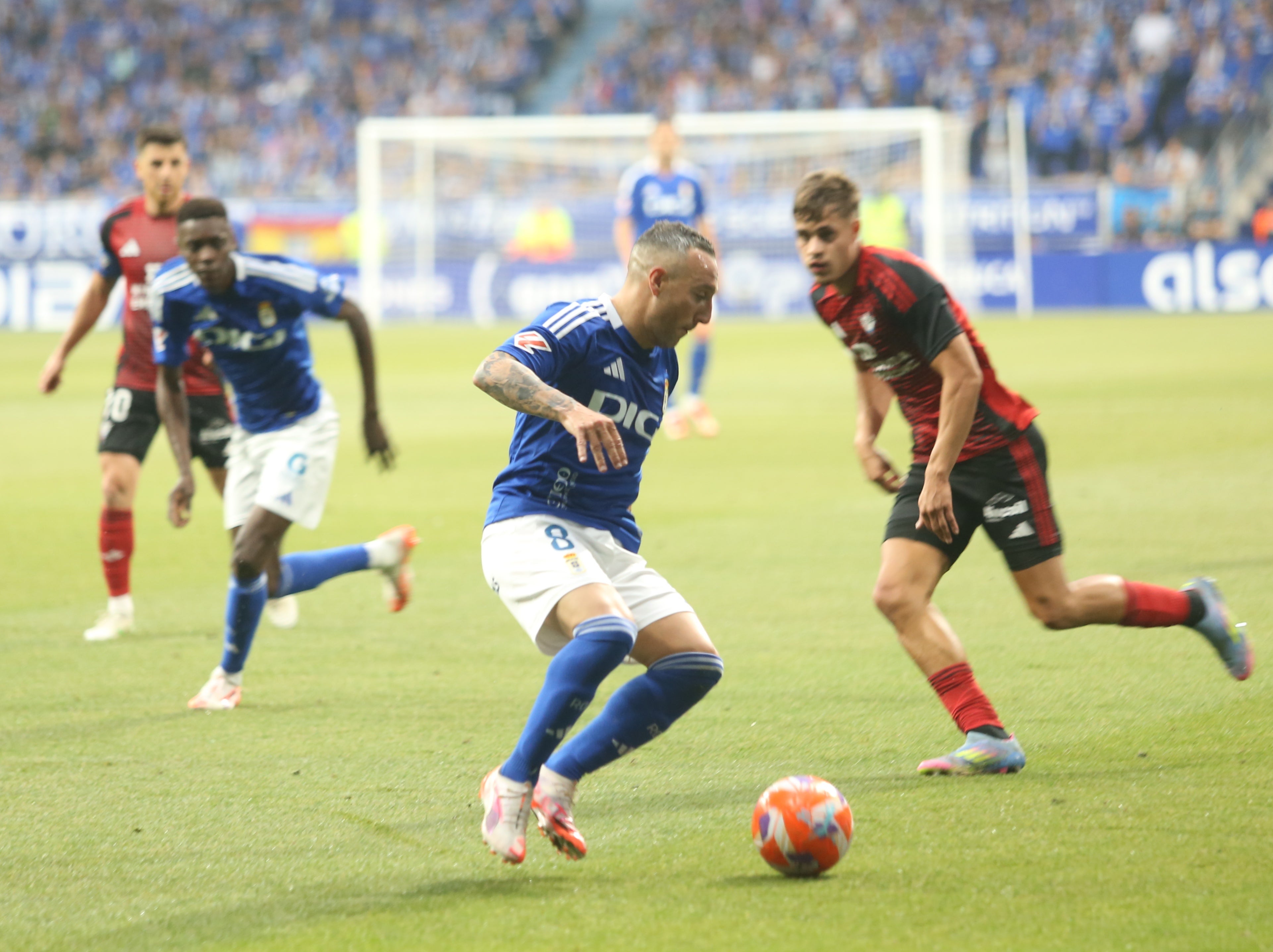 Real Oviedo - Mirandés: las mejores imágenes del partido