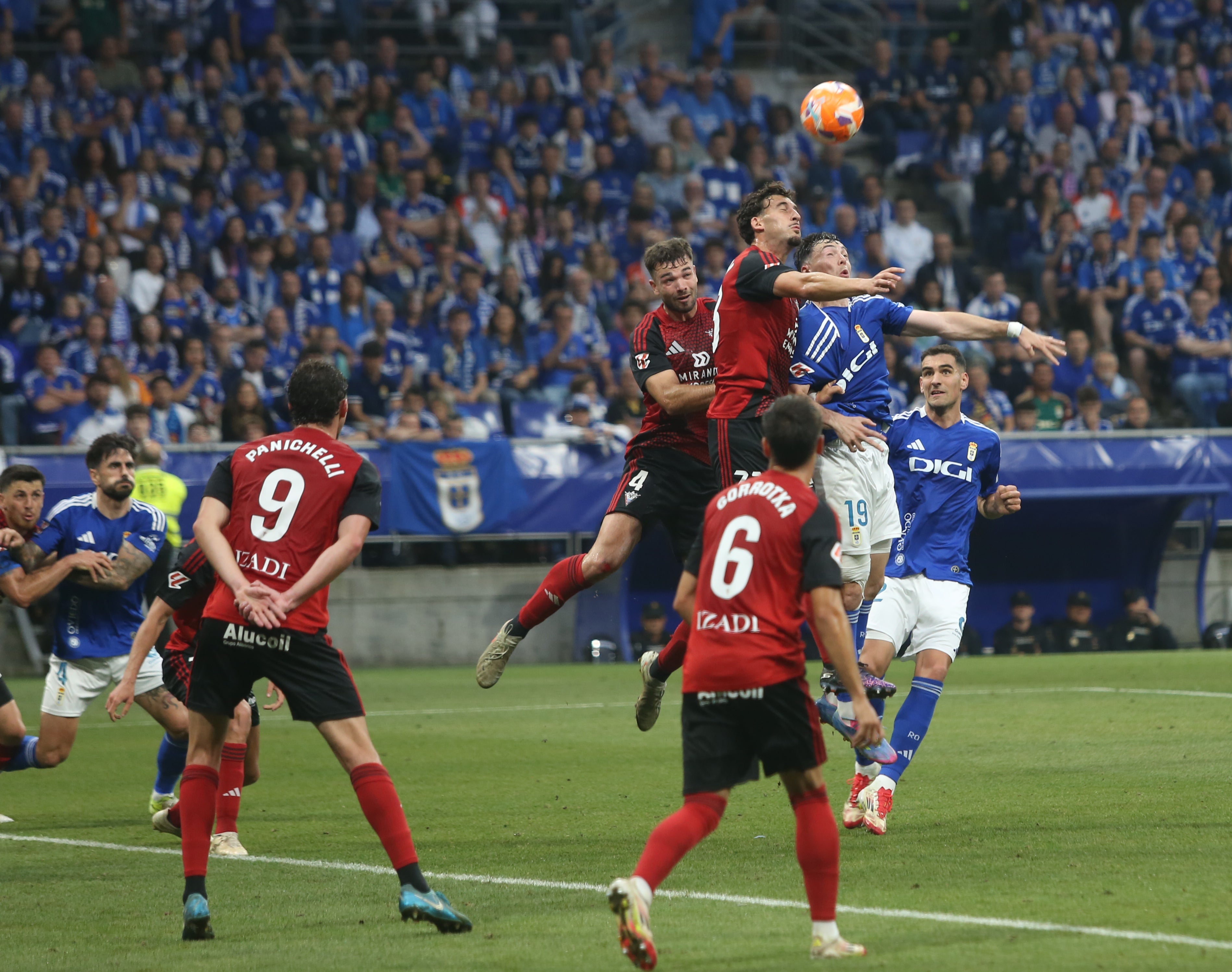 Real Oviedo - Mirandés: las mejores imágenes del partido