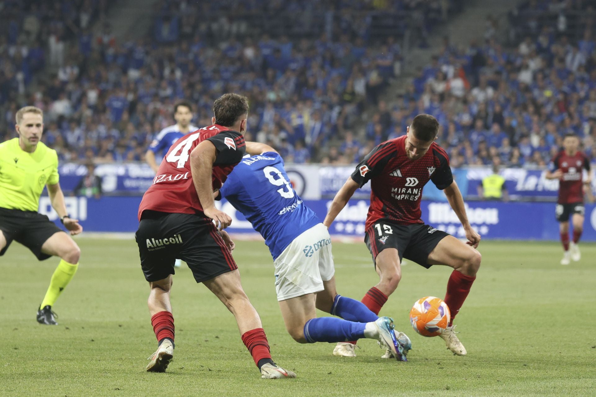 Real Oviedo - Mirandés: las mejores imágenes del partido