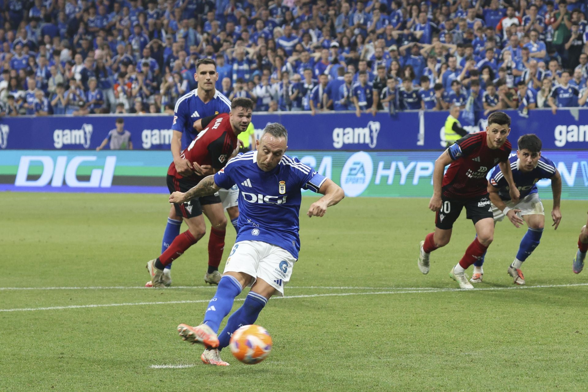 Real Oviedo - Mirandés: las mejores imágenes del partido
