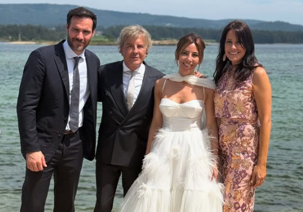 El piragüista olímpico Saúl Craviotto compartió una instantánea de la boda.