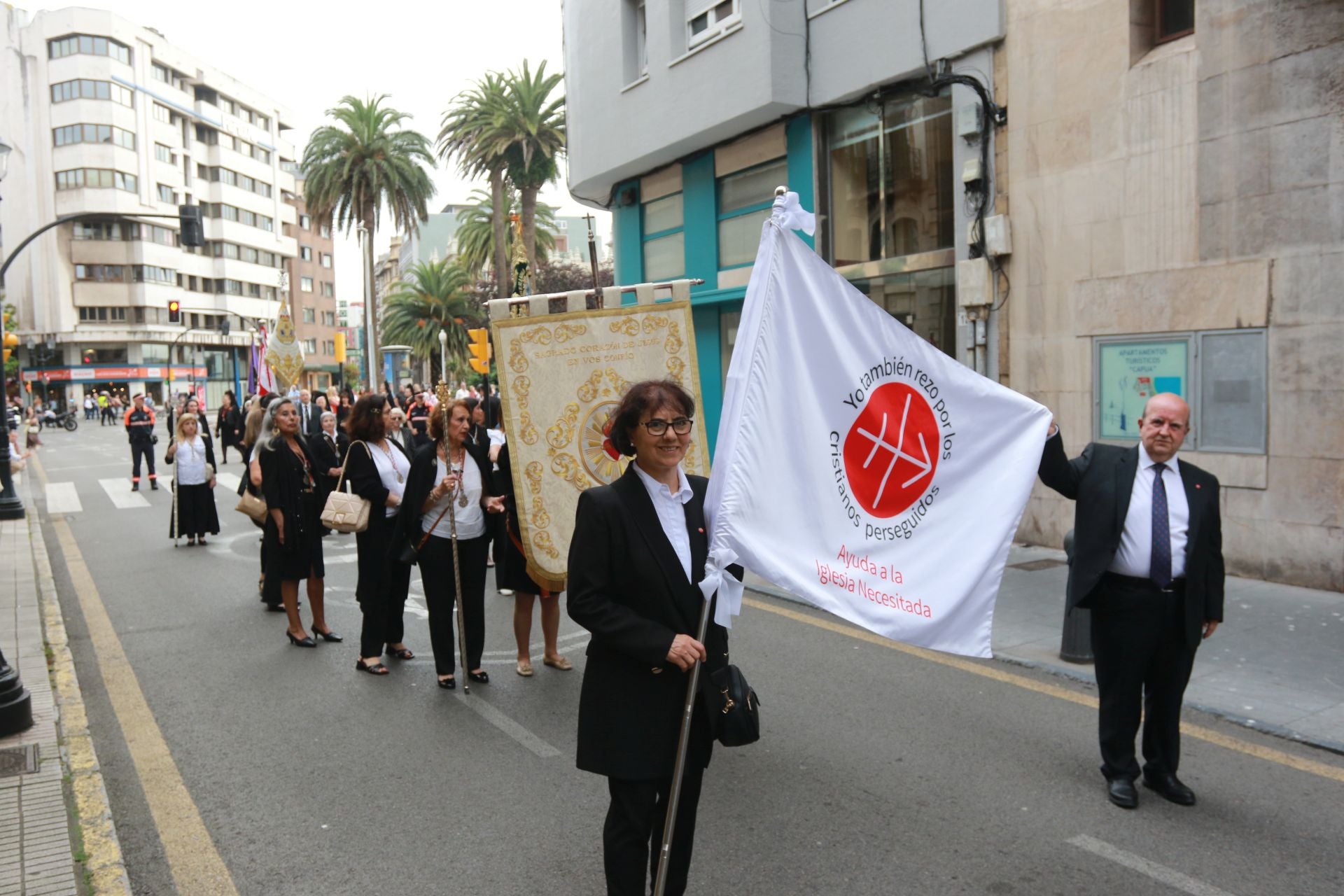 Gijón celebra la tradicional procesión del Corpus Christi