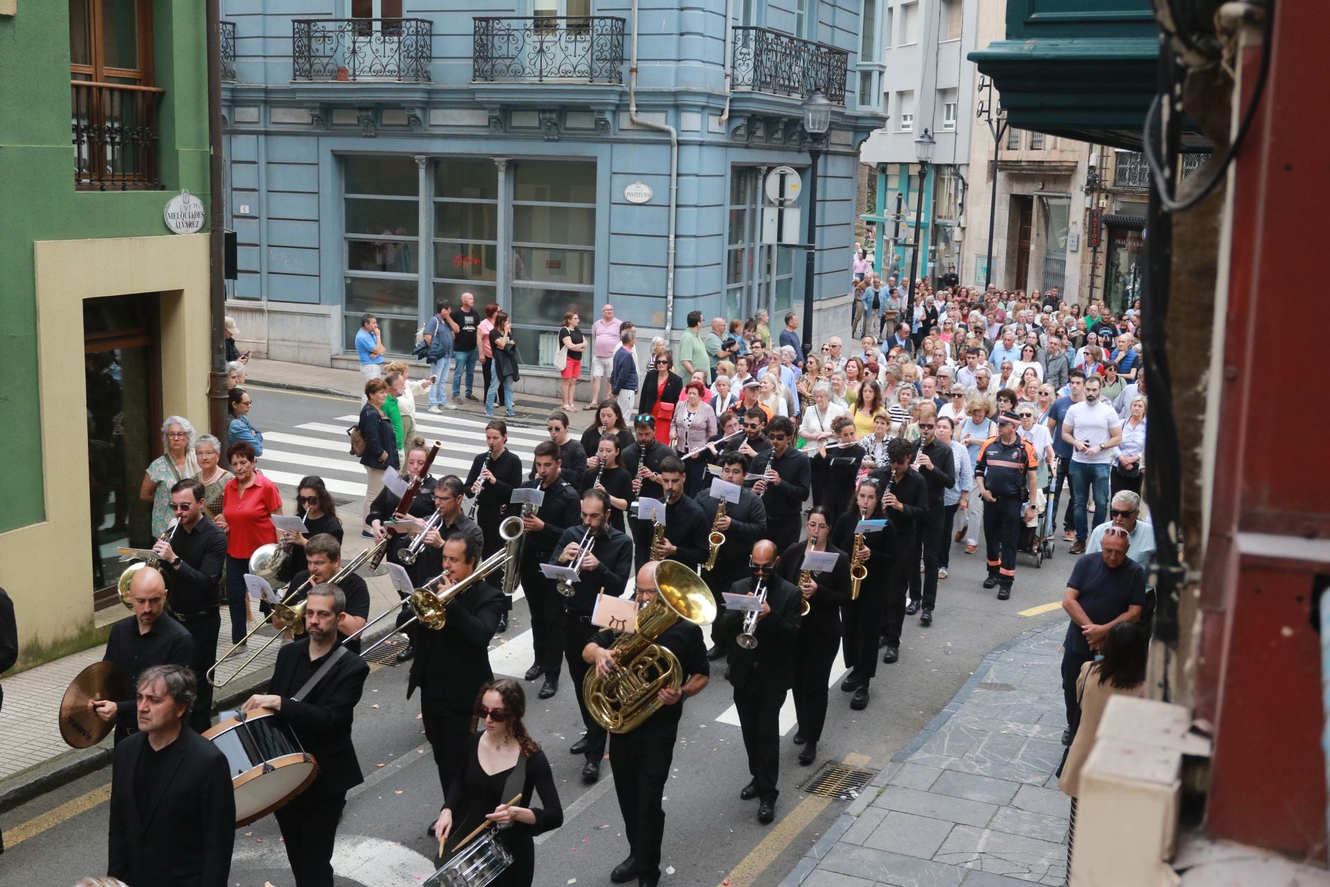 Gijón celebra la tradicional procesión del Corpus Christi