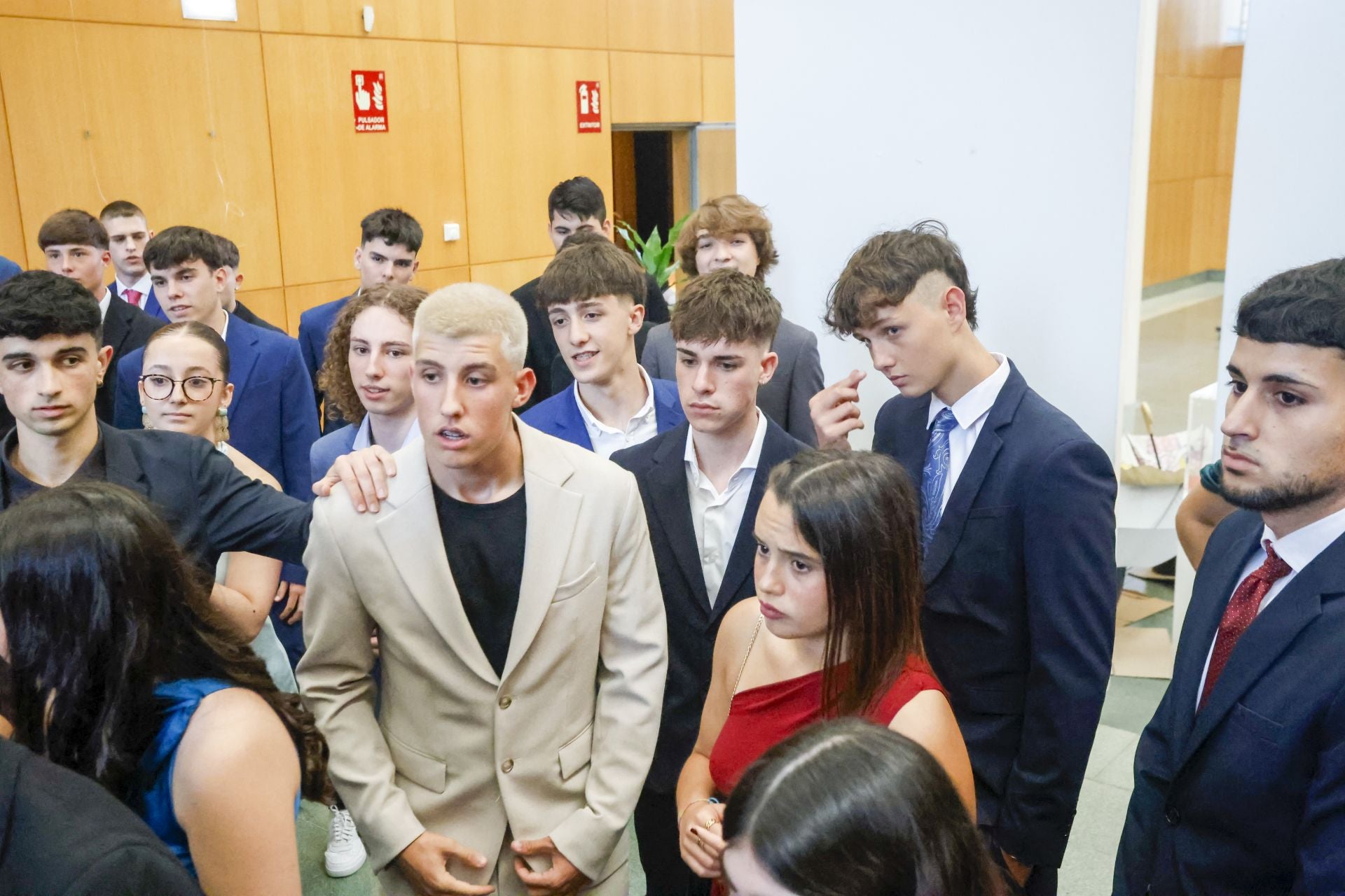 Graduación de alumnos del IES Roces
