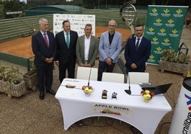 El torneo fue presentado en el Club de Tenis Avilés.