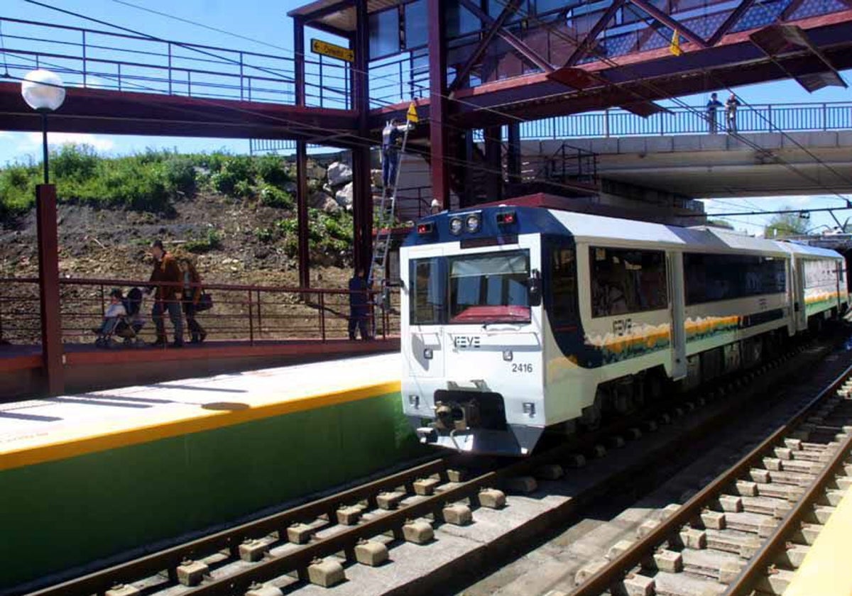 Apeadero en Parque Principado.