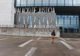 Foto de archivo de Palacio de Justicia de Gijón.