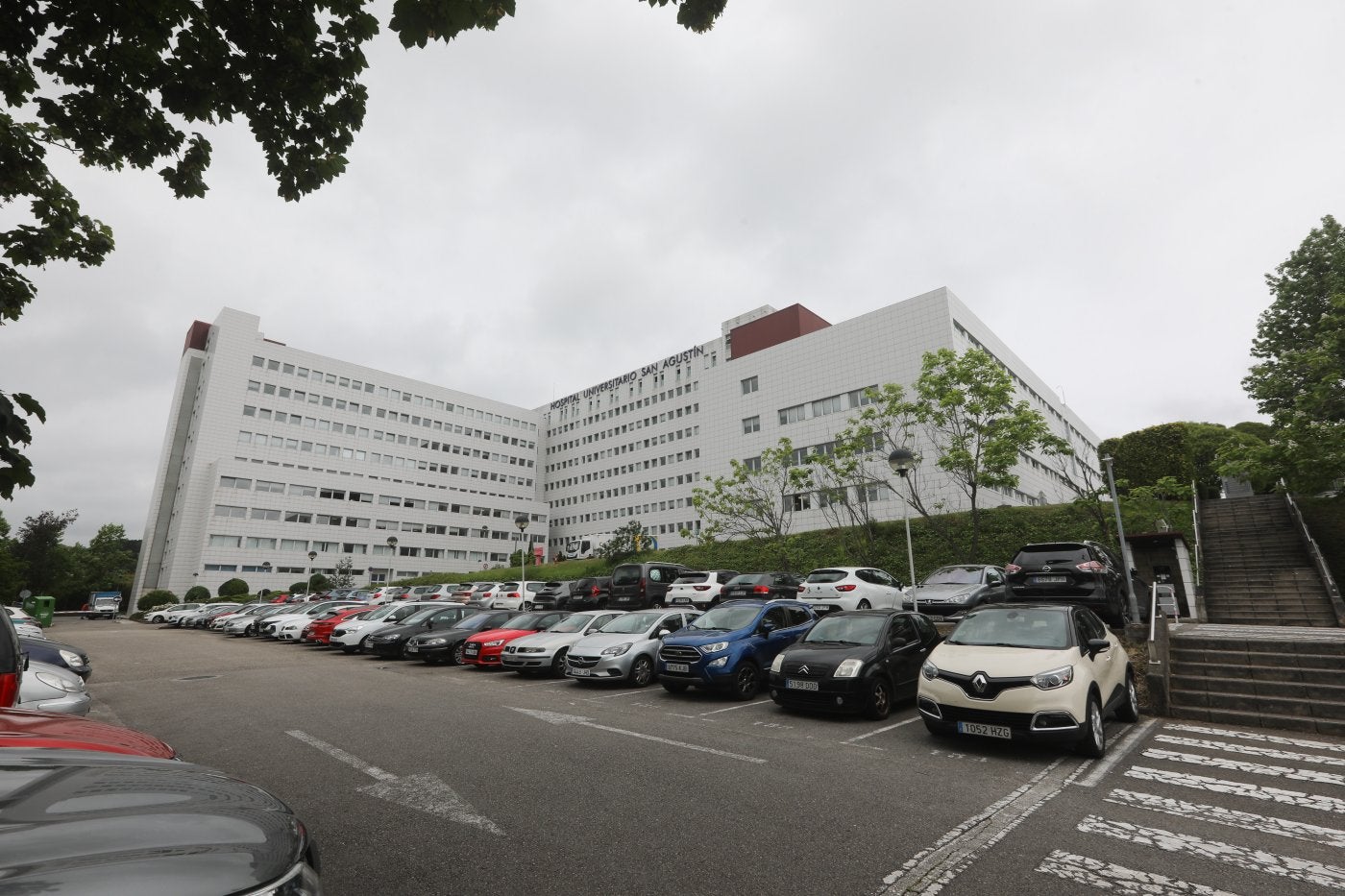 Imagen de archivo del exterior del Hospital Universitario San Agustín.