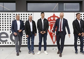 Joaquín, Emilio Gutiérrez, Israel Villaseñor, David Guerra y Felipe Vega-Arango.