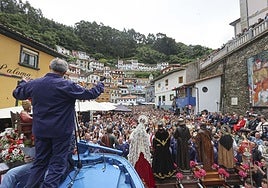 Sermón de L'Amuravela en las fiestas de San Pedro de Cudillero.