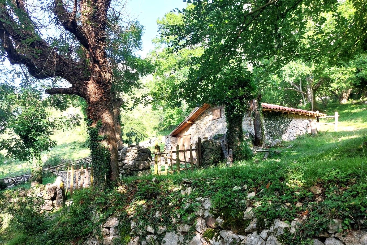 Imagen secundaria 1 - Esta es una ruta de contrastes: al principio suave, regada de paisaje rural y murias. Después más arisca, con empinadas canales, mucha caliza y crestas bellísimas llenas de hondonadas.