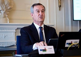 César González-Bueno, consejero delegado de Banco Sabadell, ayer en Santander.