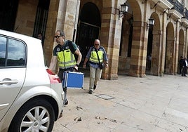 El registro de la operación 'Enredadera' en el Ayuntamiento en 2018.