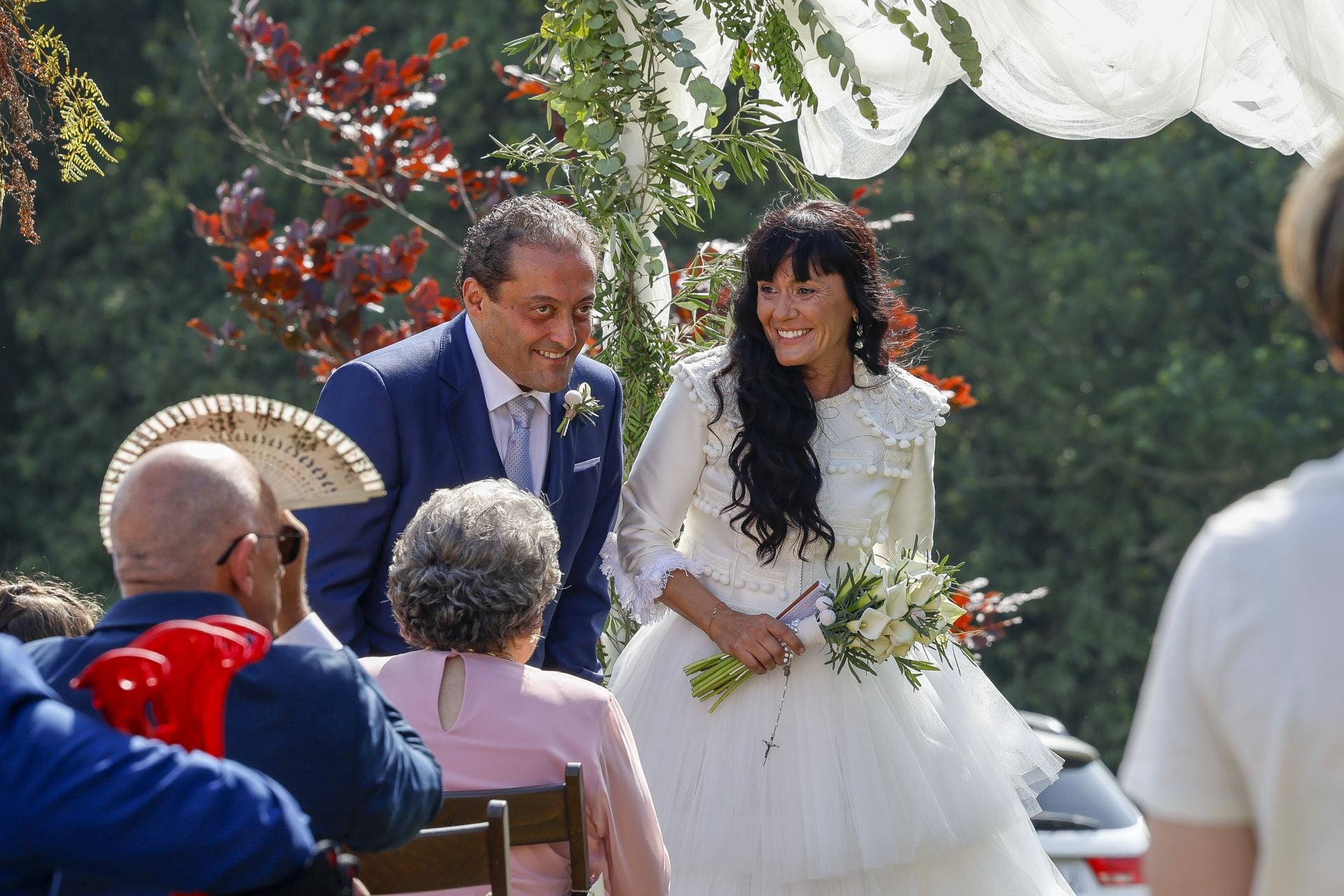 La familia sidrera se reunió en torno a la boda de Víctor &#039;Chaflán&#039; en Gijón