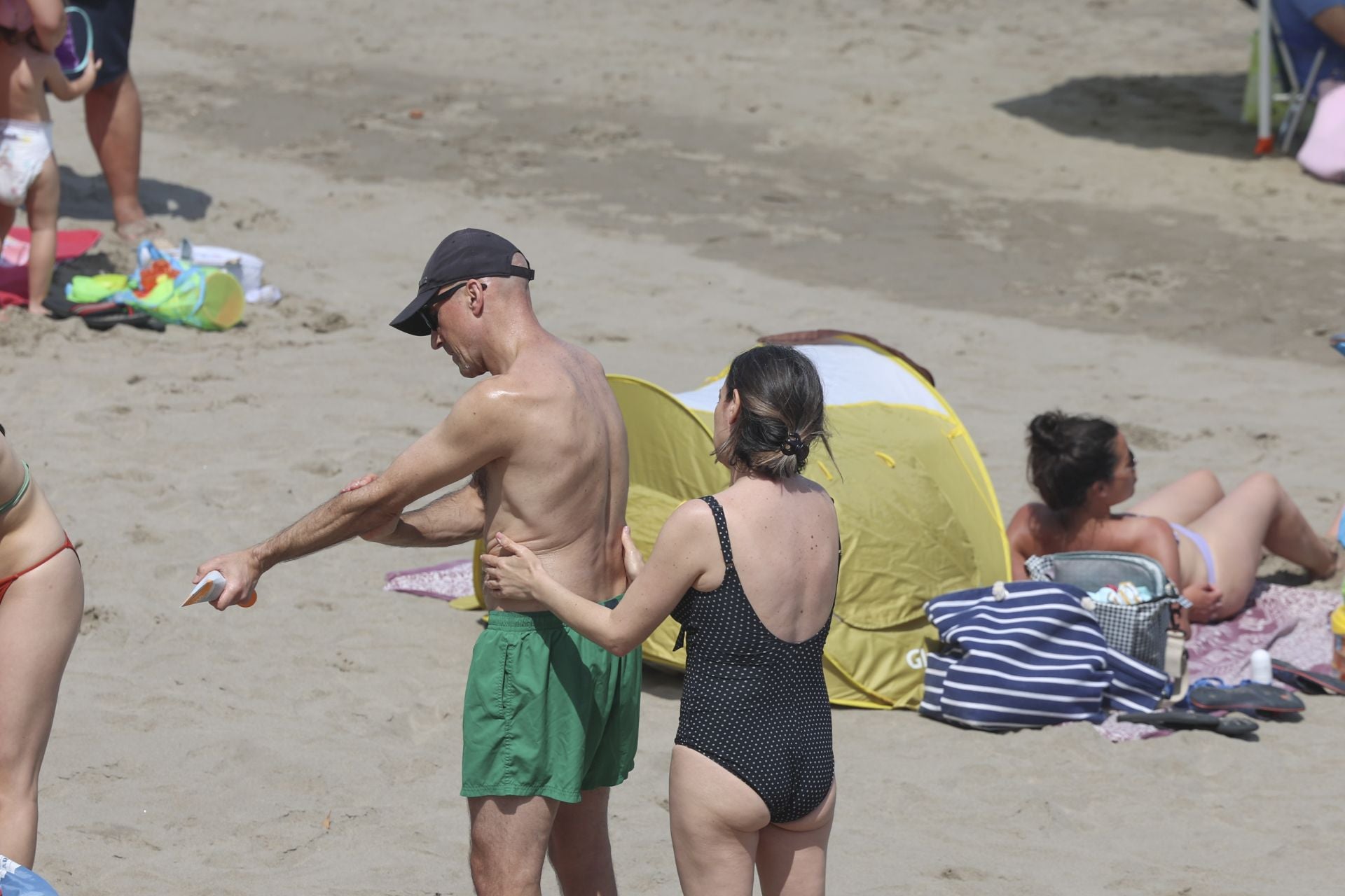 Domingo de agobiante calor: Asturias supera los 36 grados